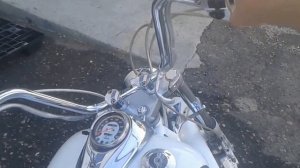 Yamaha Dragstar 400 ( XVS-400) звук выхлопа.