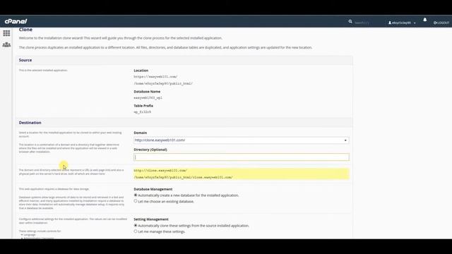 Change wordpress to a different domain using installatron on Cpanel - installatron clone wordpress смотреть онлайн