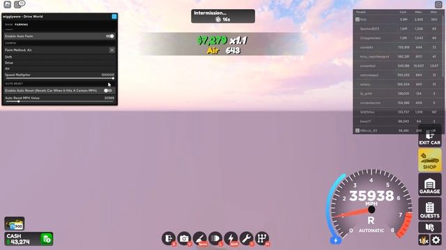 [NEW] ?Roblox Drive World Script Hack | ?AUTOFARM 5,000,000 Per Hour! & More | *PASTEBIN 2023* смотреть онлайн