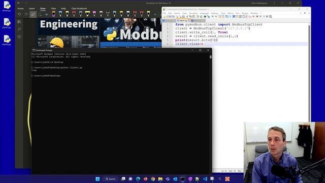 Python Modbus смотреть онлайн