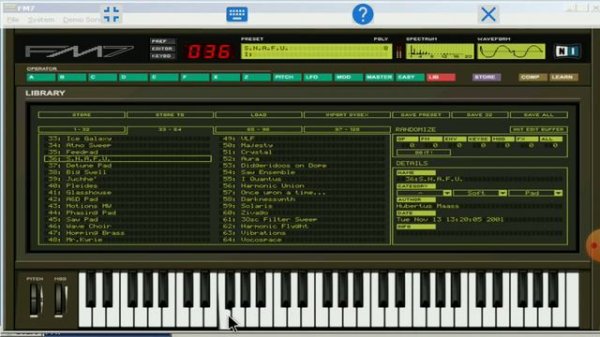 Native Instruments FM7 on Android