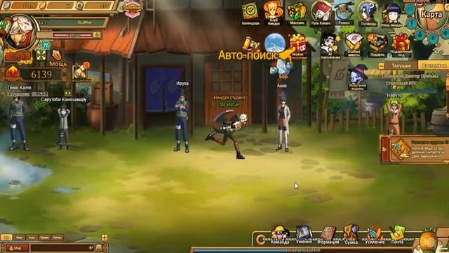 Прохождение игры Ninja World#2 - Получаем Хинату. смотреть онлайн