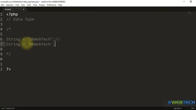 Php Tutorials in Hindi - Data Types - 07 смотреть онлайн