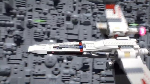 Death Star Trench Run - LEGO Star Wars - A New Hope смотреть онлайн