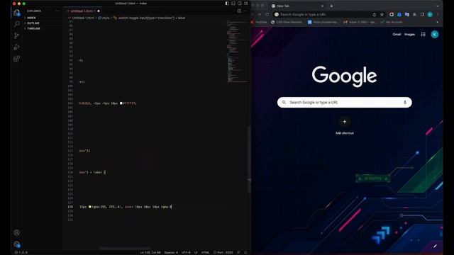 Neumorphism Toggle Switch html css | amanselfcoder смотреть онлайн