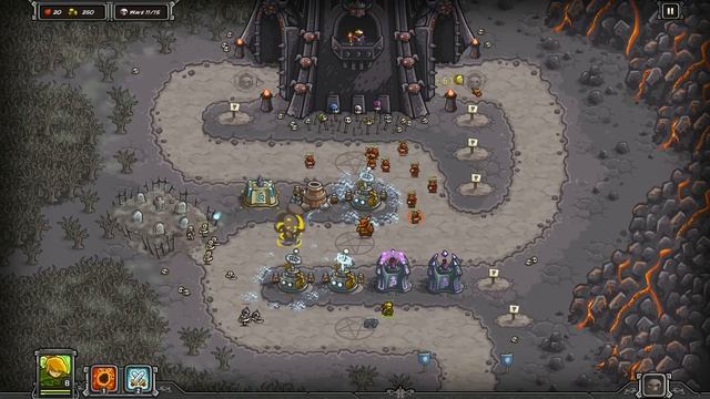 Kingdom Rush Walkthrough - The Dark Tower - Campaign 3 Stars [Steam version] [HD] смотреть онлайн