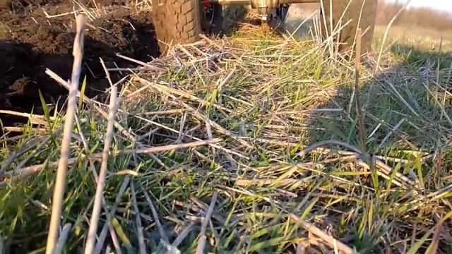 Пробная пахота на мотоблоке"АГАТ" смотреть онлайн
