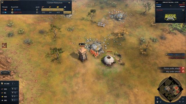 Age of Empires 4 - Defending An INSANE Mongol Rush смотреть онлайн