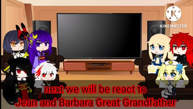 Genshin impact react to their Great Grandparents (pt 2) Gacha Glitch my au смотреть онлайн
