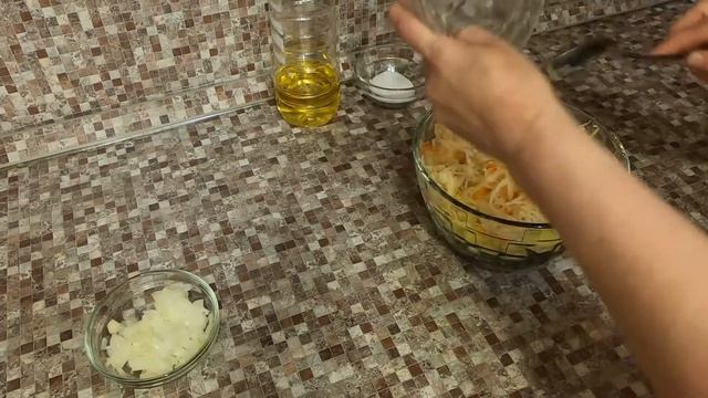 Салат из морской капусты Дальневосточный. смотреть онлайн