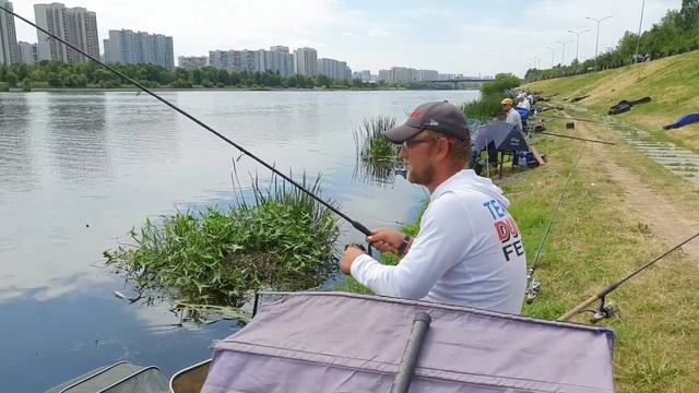 Кубок Москвы по ловле донной удочкой - Этап 1 Тур 2 смотреть онлайн