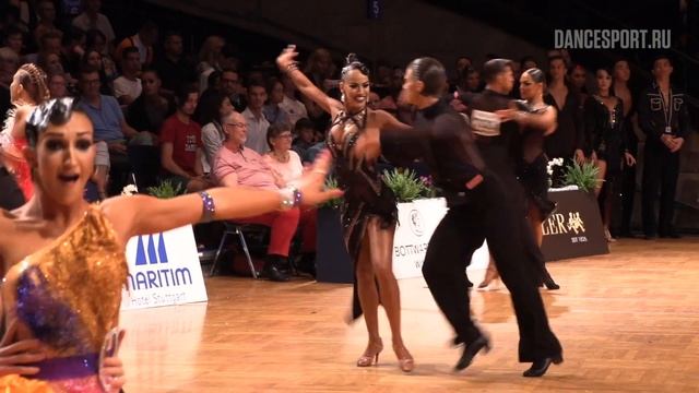 Andrey Gusev - Vera Bondareva RUS | Jive | WDSF GrandSlam Latin | GOC 2018 смотреть онлайн