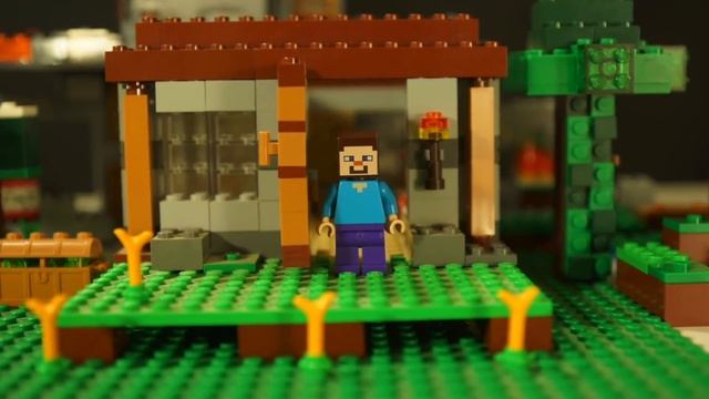 ПРИВЕТ СОСЕД в Майнкрафте - Лего НУБик Балди - LEGO Minecraft смотреть онлайн