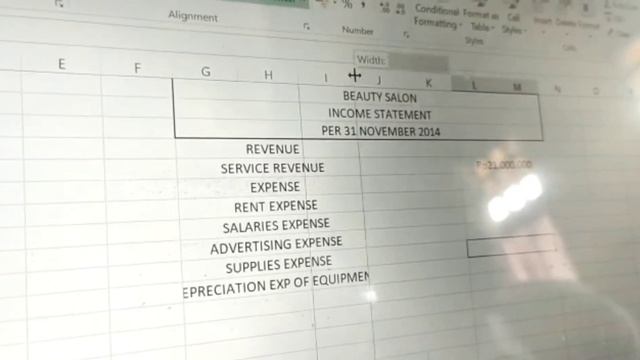 How to Make a Income Statement in Microsoft Excel Application By. Feric & Christian смотреть онлайн