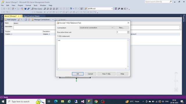 Stored Procedure scheduling with maintenance plan in SQL server management studio смотреть онлайн