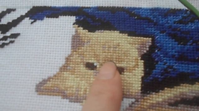 Вышивка крестом. Котята с книгами, продвижения смотреть онлайн