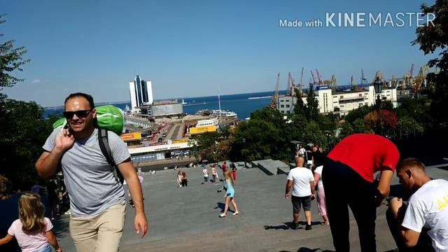 Влог: Одесса, Море, Приморский бульвар смотреть онлайн