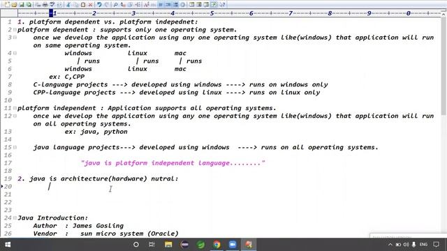 CORE JAVA tutorials || Demo - 3 || by Mr. Ratan On 13-04-2022 @6AM IST смотреть онлайн