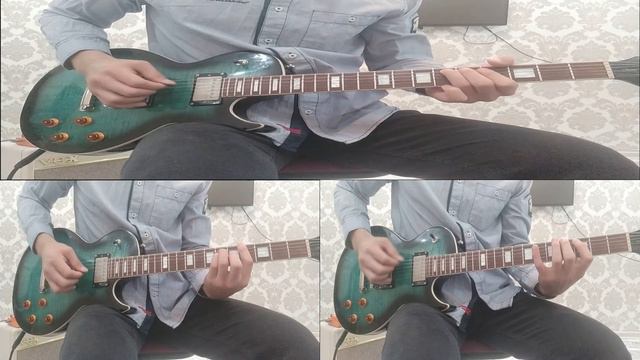 Depeche mode - Enjoy the silence (guitar cover) Играю все партии на гитаре смотреть онлайн