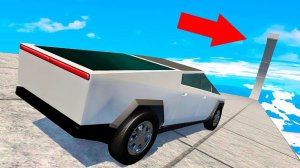 САМЫЙ ОПАСНЫЙ КРАШ ТЕСТ ТЕСЛА КИБЕРТРАК! СПУСК С ГОРЫ СМЕРТИ НА TESLA CYBERTRUCK В BeamNG.drive