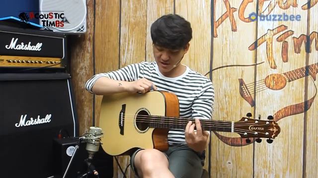 Crafter 어쿠스틱기타 KDXE-600 смотреть онлайн