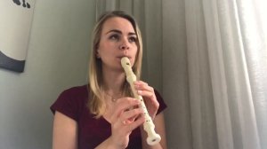 Как играть на блокфлейте "Happy Birthday"