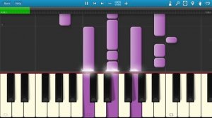 Noize MC - Выдыхай (на пианино Synthesia)