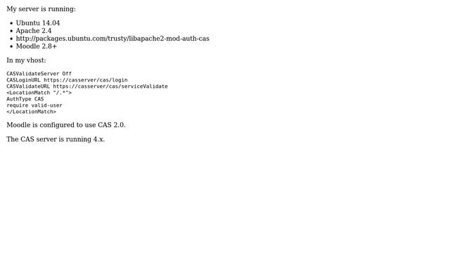 DevOps & SysAdmins: How can I use mod_auth_cas to authenticate Moodle? (2 Solutions!!) смотреть онлайн