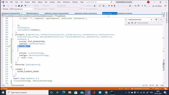 HTTP Interceptor In angular смотреть онлайн