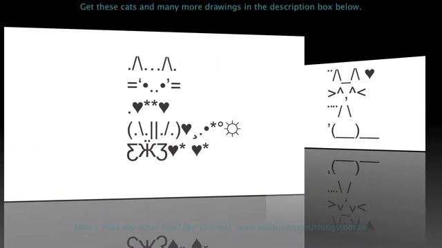 kitty Text Art - Copy and Paste Text Art смотреть онлайн