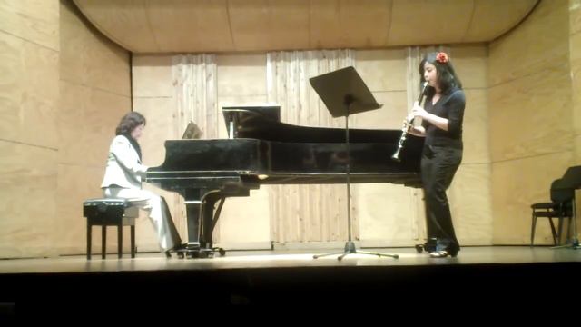 Sonata No1 Jean Xavier Lefèvre Clarinete_ Daniela Sepulveda смотреть онлайн