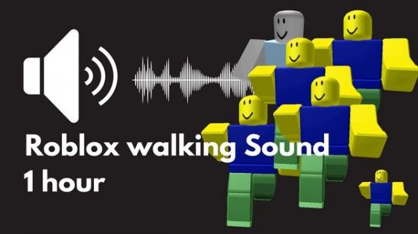 Roblox walking Sound Effect more than 50 noobs 1 hour  #robloxwalkingsounds #robloxsound