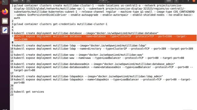 Set up Mutillidae on Google Kubernetes Engine (GKE) смотреть онлайн
