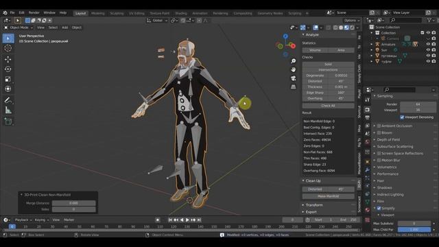 BLENDER 2.93 Bone Heat Weighting_ failed to find solution for one or more bones.mp4