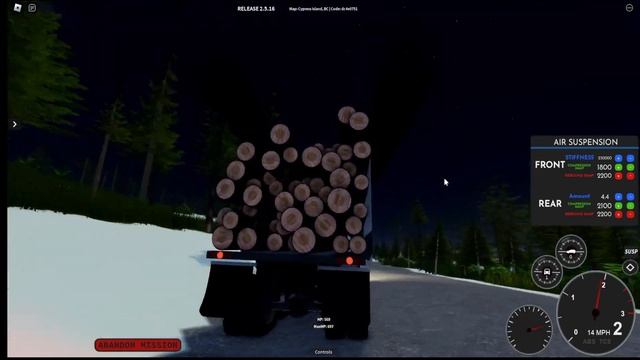 Logging Truck On Cypress Island Roblox Off-Road Trail System: Act II смотреть онлайн