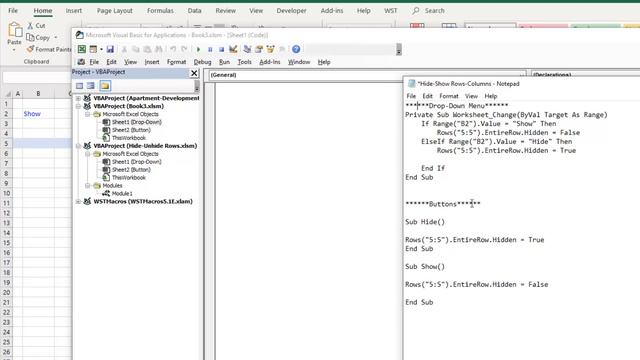 Using Excel VBA to Hide Rows in Real Estate Financial Modeling смотреть онлайн