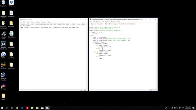 Python 3 Functions - Find The Largest Number Out Of Three смотреть онлайн