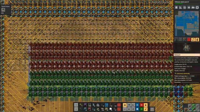 Factorio Million Robot Challenge #235: Using The Full Power Of The Swarm! смотреть онлайн