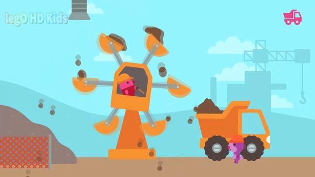 Sago Mini Trucks and Diggers-Play & Learn Build Game for Toddler App by Sago Sago lego HD Kids смотреть онлайн