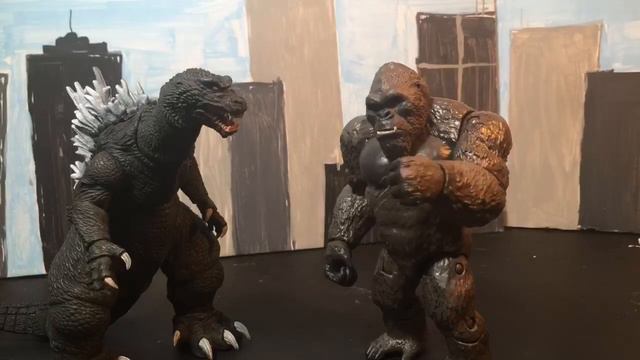 Godzilla vs Kong vs pizza GvK episode 4 смотреть онлайн