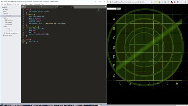 Верстаем страницу под игру на JS – Урок #15 _ Базовый JavaScript (1080p) смотреть онлайн