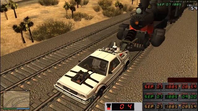 GTA SA BTTF KR MODE 6.1 (Bild 7.0), BTTF GAMEPLAY смотреть онлайн