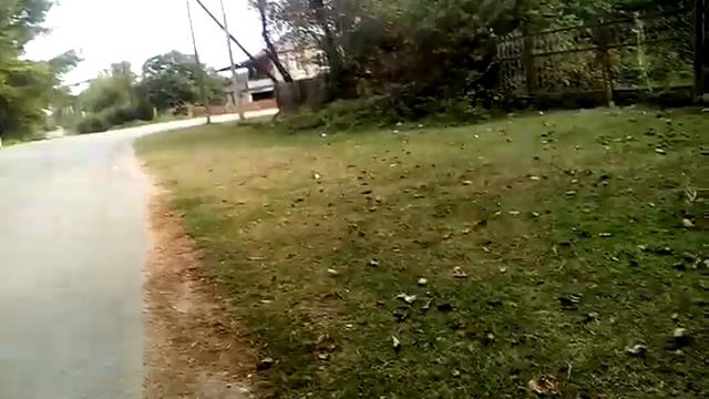 Дорога в поселке "Белая речка" Абхазия. смотреть онлайн