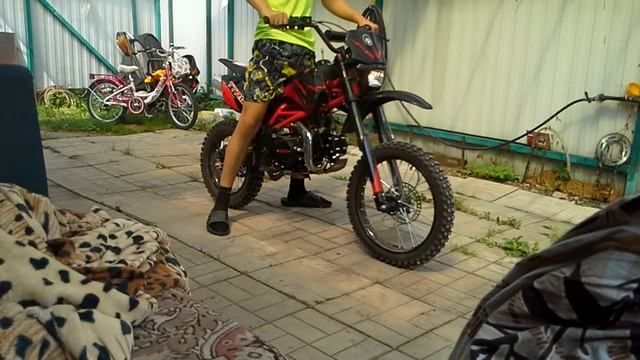 Питбайк - Ирбис ttr 125 ( Звук Выхлопа ) смотреть онлайн