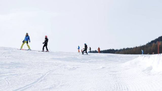 Lezioni di sci a Cortina d'Ampezzo смотреть онлайн