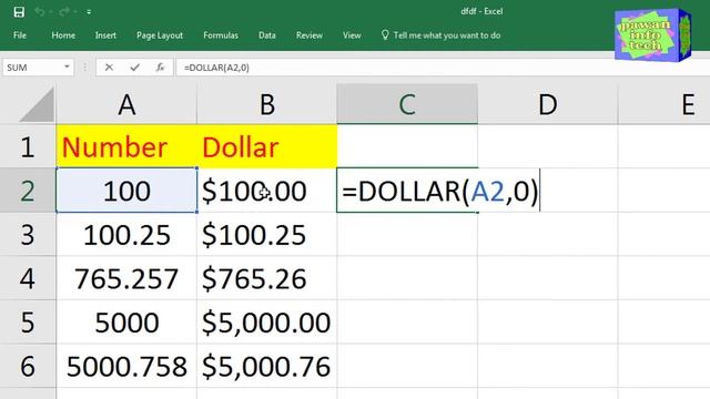 how to use dollar function in excel || how to use dollar formula in excel || Dollar formula || exce смотреть онлайн