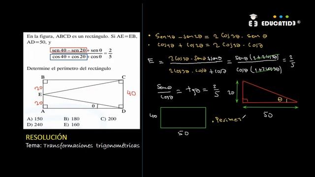 TRIGONOMETRÍA Pre Universitaria | ¿Cómo usar las IDENTIDADES y las TRANSFORMACIONES? ✨ смотреть онлайн