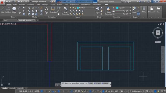 Autocad 2016 - How To: Create Furniture - Lesson 5 смотреть онлайн