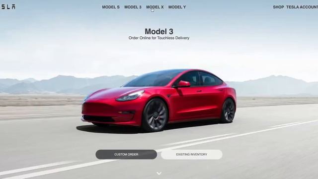 Tesla-Clone in React смотреть онлайн