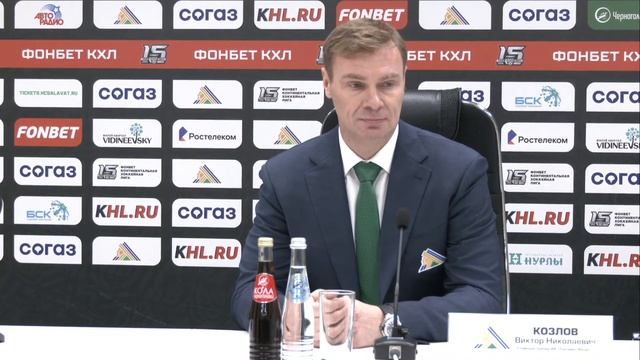 Пресс-конференция после матча «Салават Юлаев» - «Барыс» смотреть онлайн